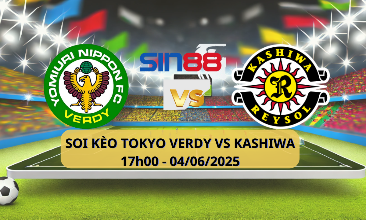 Quảng cáo trận đấu Verdy vs Kashiwa Reysol