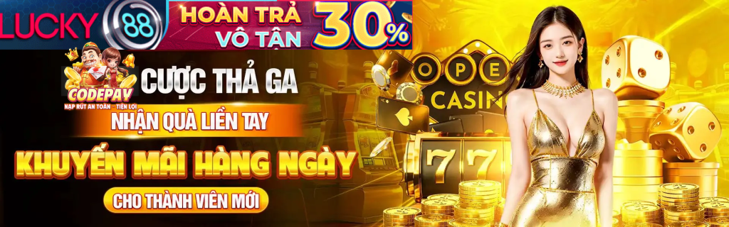 Banner Lucky88 - Quảng cáo của Xin88